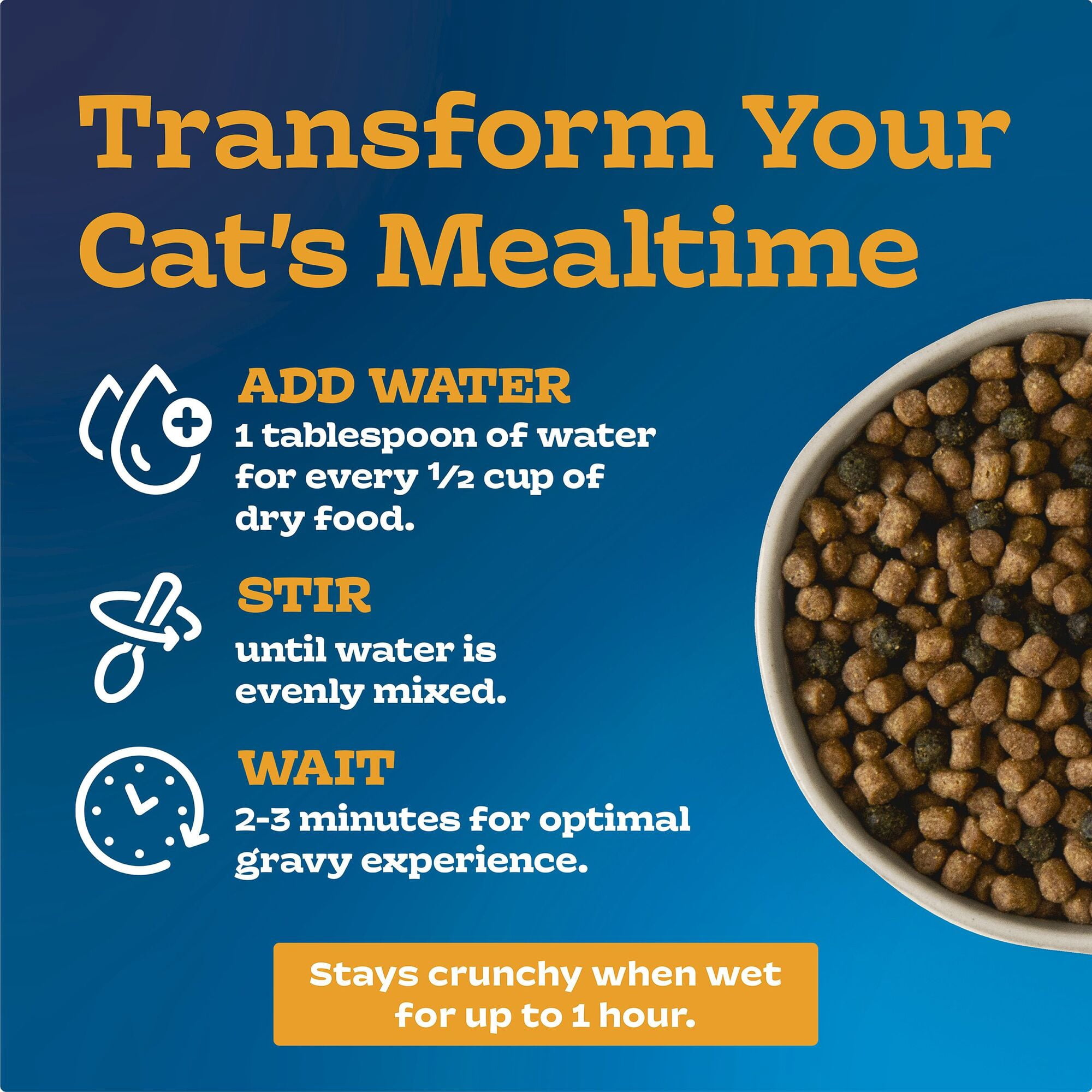 Blue Buffalo Tastefuls Irresistible Gravy Experience Adult Indoor Cat Dry Food, Chicken & Brown Rice Recipe, 10-lb. Bag