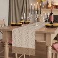 thumbnail image 2 of Table Runners 90 Inches Long Dress Scarves, Pink Brown Floral Farmhouse Coffee/Dining/Kitchen Table Runner for Living Room, Spring Flowers 13x90 Inch, 2 of 9