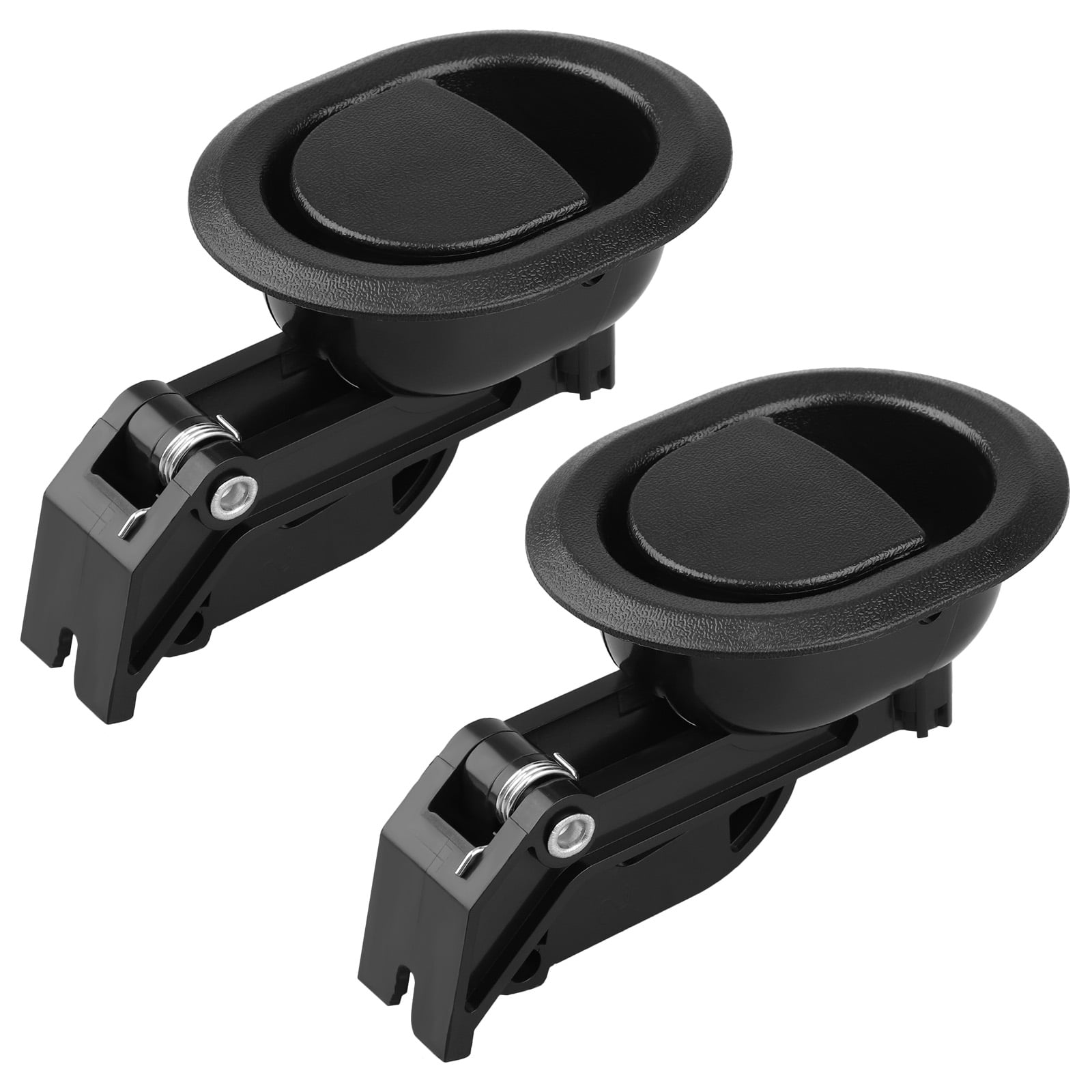 2/1pcs Reliable Recliner Replacement Parts, EEEkit Oval Black Plastic