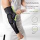 thumbnail image 4 of Protectores de brazos deportivos con forma de panal, coderas anticolisión para exteriores, para hombres y mujeres, baloncesto, voleibol, ciclismo, montañismo, juego de articulaciones, 4 of 6