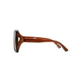 thumbnail image 3 of Time and Tru Women's Square Brown Sunglasses, 3 of 3