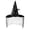 AA01-Black, variant on Halloween Women Witch Hat Hats For Women Gothic Side Veils Rose Flower And Feather Caps Party Teen Girl Purple