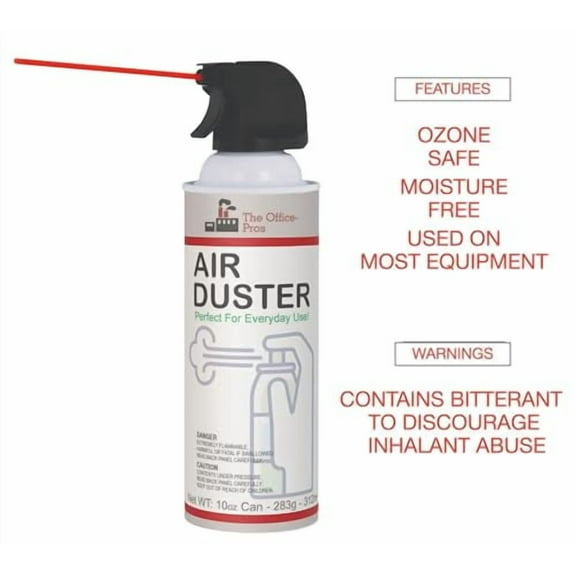 Can Air, Compressed Canned Air, Air Duster, Can Air Duster for Computer, Electronic Keyboard Cleaner - 10oz Can - 2 Cans
