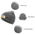 thumbnail image 3 of Tom And Jerry Beanie Men Slouchy Knit Skull Cap Warm Stocking Hats Guys Women Winter Beanie Hat Cuffed Plain Hat, 3 of 8