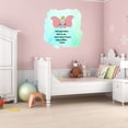 thumbnail image 1 of Watercolor Decal Rest Your Head To My Heart Never To Part Bedroom Wall Decal for Children Inspirational Baby Quotes Lettering Art Cute Themed Room Decal - Size: 40 In x 40 In, 1 of 5