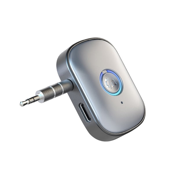 Pisexur Accesorios para coches, Electrónica para cochesBluetooth 5.3 Calidad de sonido de alta definición Modo de espera prolongado Manos libres Interfaz AUX Receptor Bluetooth Asiento de coche