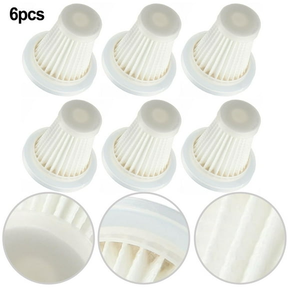 6Pcs Replacement Filters for PeroBuno or Saker Car Vacuum Cleaners