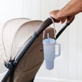 thumbnail image 3 of Tnobhg 2Pcs Silicone Water Bottle Sling Carrying Handle Long-lasting Adjustable Anti-slip Water Bottle Holder Strap, 3 of 8