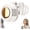 white, variant on 2026 360° Portable Silent Mini Bladeless Electric Clip On Fan, 3 Speeds Small Whirlwind Clips For Shirt Waist Neck Cooling Personal Fan, Hands-Free Neck Fans Hanging Clip Rechargeabl (white)