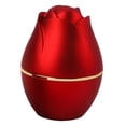 thumbnail image 2 of Caja para anillos con forma de rosa LED, estuche para anillos con luz, joyero, joyero Rojo, 2 of 9