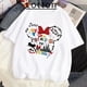 thumbnail image 2 of Camiseta de algodón con dibujos animados de Disney para niños, ropa de verano de manga corta, informal, con cuello redondo, para niños y niñas, 2 of 5