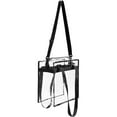 thumbnail image 2 of PVC Transparent Bag, Handy Organizer, Perfect for Toiletries & Essentials Clear Shoulder Tote for Travel, 2 of 8