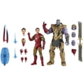 thumbnail image 4 of Figura de acción de 6 pulgadas de la serie Marvel Legends, juguete de 2 piezas Iron Man Mark 85 contra Thanos Spiderman, regalo de Navidad, 4 of 5