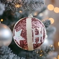 thumbnail image 1 of LSLJS Christmas Balls Christmas Ball Christmas Tree Decoration Pendant Christmas Dress Up Hanging Ball Scene Arrangement Hanging Ball Christmas Tree Balls, 1 of 6