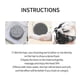 thumbnail image 2 of 2pcs Organic Grey Reverse Shampoo Bar Polygonum Hair Darkening Shampoo Soap Hair Shampoo NEW, 2 of 5