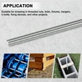 thumbnail image 6 of Uxcell 20-Pack Fully Threaded Rod, M5x85mm 304 Stainless Steel Right Hand Thread Bar Studs, 6 of 7