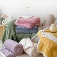 thumbnail image 3 of Blankets 70X100Cmcm Tafu Lamb Blanket,Nap Blanket,Sofa Blanket,Winter Thickened Coral Velvet Blanket, 3 of 9