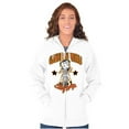 thumbnail image 4 of Betty Boop Biker Glamour On Wheels Zip Hoodie Sweatshirt Women Brisco Brands S, 4 of 5