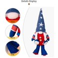 thumbnail image 5 of Janrevotw Patriotic Gnome Decorations American Flag Independence Day Striped Pentagram Gnome Doll Elf Long Legs Figurine Ornament Decoration, 5 of 7