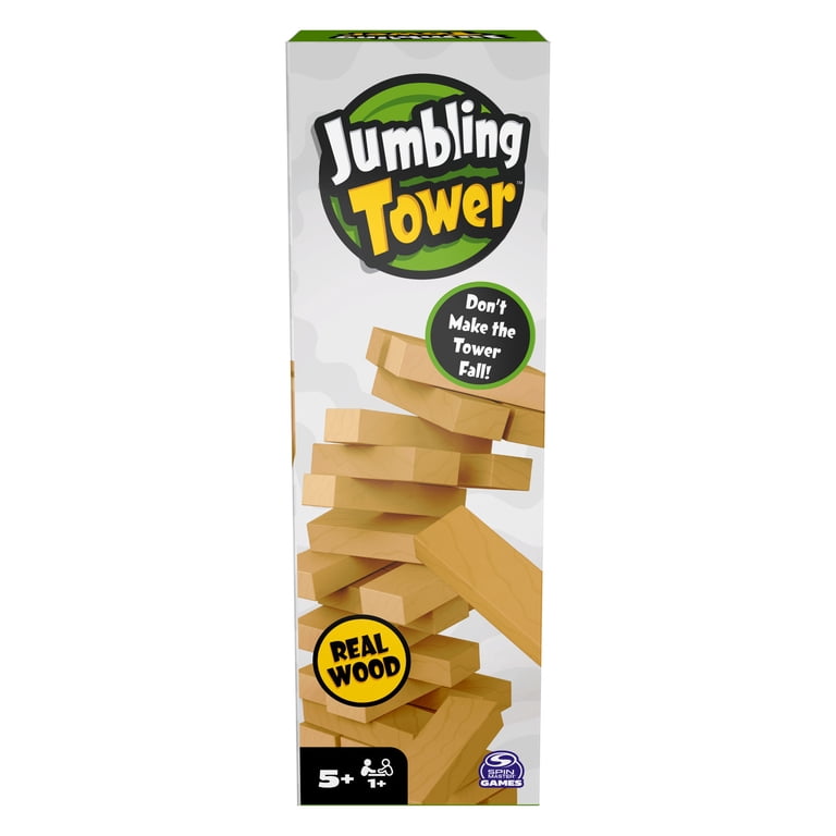 Spin Master Games Jumbling Tower Wooden Stacking Game photo 4