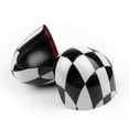 thumbnail image 2 of 2 Checke Side Mirror Caps Covers for MINI Cooper Hardtop 2014 F55 & 2015 F56, 2 of 5