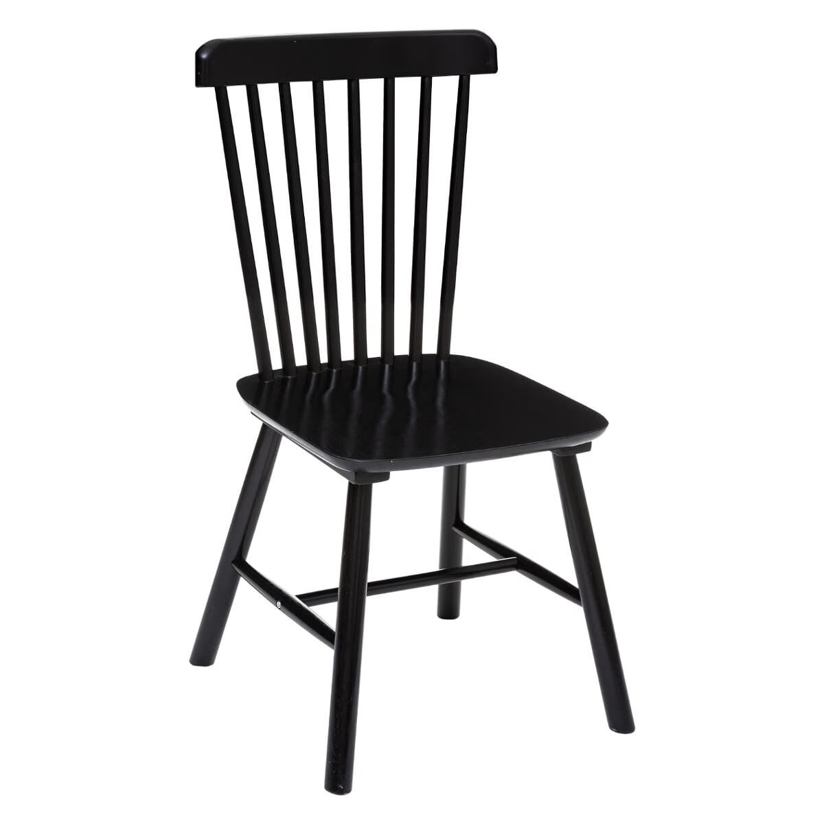 Silla Madera Isabel Negro