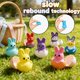 thumbnail image 2 of 30 piezas de juguetes antiestrés squishy de conejito de GZJQW de retorno lento, 2 of 7