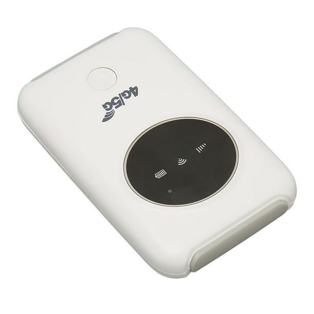 4G Mobile Wifi Hotspot, Fast White Admite 10 Usuarios Mini Lte Router Portátil para Tableta para la Computerador Portátil