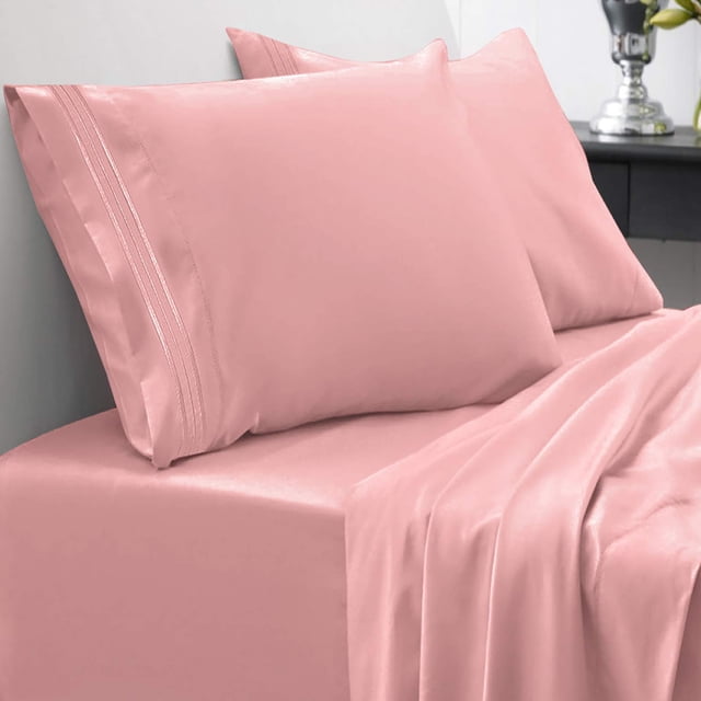 Juego de sábanas Sweet Home Collection, 1800 hilos, doble