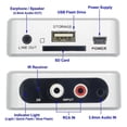 thumbnail image 2 of Music Digitizer CD Recorder for Music Audio Capture Device Cassette MP3 Recorder Converter with 3.5mm RCA Line Input Ref: 3682, 2 of 5