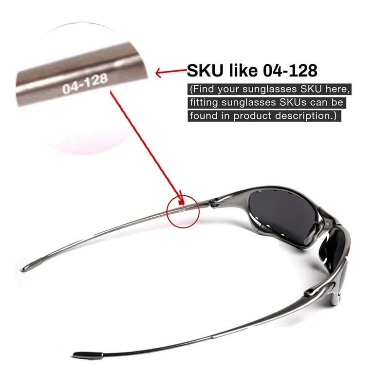 Walleva Titanium Replacement Lenses for Oakley Juliet Sunglasses Walmart