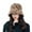 Leopard, variant on Winter Faux Fur Bucket Hat Fluffy Warm Hat for Women Men
