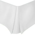 thumbnail image 4 of Padrick 1500 Thread Count 100% Brushed Microfiber Wrinkle Resistant Solid Bed-Skirt by Blue Nile Mills -King, 4 of 4