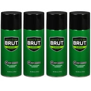 (4 Pack) BRUT Anti-Perspirant Deodorant Spray, Classic 6 oz