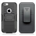 thumbnail image 2 of NAKEDCELLPHONE BLACK GRIP RING CASE COVER + BELT CLIP HOLSTER STAND FOR APPLE iPHONE 6/6s PLUS (5.5"), 2 of 9