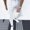 White, variant on ZZwxWA Men Clothing Men Fashion Casual With Pockets Button Waist Suit Long Pants Joggers for Men Summer Saving