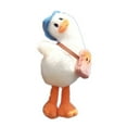 thumbnail image 2 of zhaomeidaxi Plush Keychain Stuffed Animal Tilted Head Duck Toy Soft Animal Charm Keyring Cute Keychain for Kids Bag Purse Backpack Handbag, 2 of 7