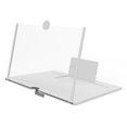 thumbnail image 1 of Tmvgtek Amplificador De Pantalla De Teléfono Soporte De Teléfono De Lupa De Video 3D (Blanco 12 Pulgadas), 1 of 8
