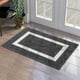 thumbnail image 1 of Tapete para puerta de entrada negro, para interior y exterior, todo el año, 1 of 7