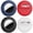 Dark Blue + Red + Black + White, variant on SENHAWK 4 Pack Hidden AirTag Holder with Invisible Pin, IPX8 Waterproof Silicone Case, Compatible with Apple AirTag, GPS Tracker Cover for Kids Elderly Clothing Luggage