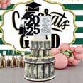 thumbnail image 2 of 2025 Graduation Season Banknote Holder Ornaments Congratulations Graduation Banknote Rack Layered Graduation for Present, 2 of 7