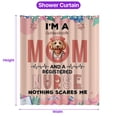 thumbnail image 5 of I'm a Goldendoodle Mom and a Registered Nurse Nothing Scares Me Shower Curtain Doodle Dog Lover Gifts Idea Waterproof Bathroom Bathtub Curtain - 00002, 5 of 5