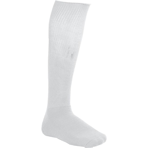 TCK Soccer Socks Multisport Tube MS (White, Large)