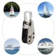 thumbnail image 3 of Polea marina de nailon de acero inoxidable de 4 piezas, bloque de polea, corredor de cuerda, polea de Kayak, polea única, bloque de rodamiento, corredor de cuerda, 3 of 5