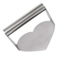 thumbnail image 4 of Hamburger Press, Heavy Duty Burger Press with Handle for Griddles and Flattops BBQ Accessories for Griddle, Outdoor Grill, Panini, 4 of 8