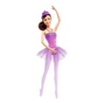 thumbnail image 4 of Barbie Ballerina Purple Doll, 4 of 6
