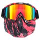 thumbnail image 2 of Ganfancp Gafas de Esquí Adulto con Máscara de Esquí Desmontable para Bloquear El Sol Gafas de Protección Contra El Viento Ofertas Del Día Liquidación 1X Máscara, 2 of 3