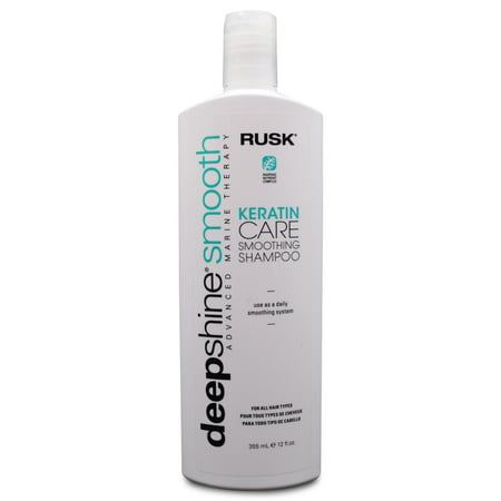 Rusk DeepShine Keratin Care Smoothing Shampoo 12 fl