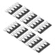 thumbnail image 1 of Tira De Terminales, Tira De Terminales De Bloque De Puente De Conductor De Cobre, 10 Unidades, 400 V, 15 A, Color Negro, Cortable Para Electrodomésticos, 1 of 7