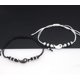 thumbnail image 4 of 2 Pulseras de Cuerda Ajustables LANNMXG Yin y Yang para Mejores Amigos Novios y Novias, 4 of 5